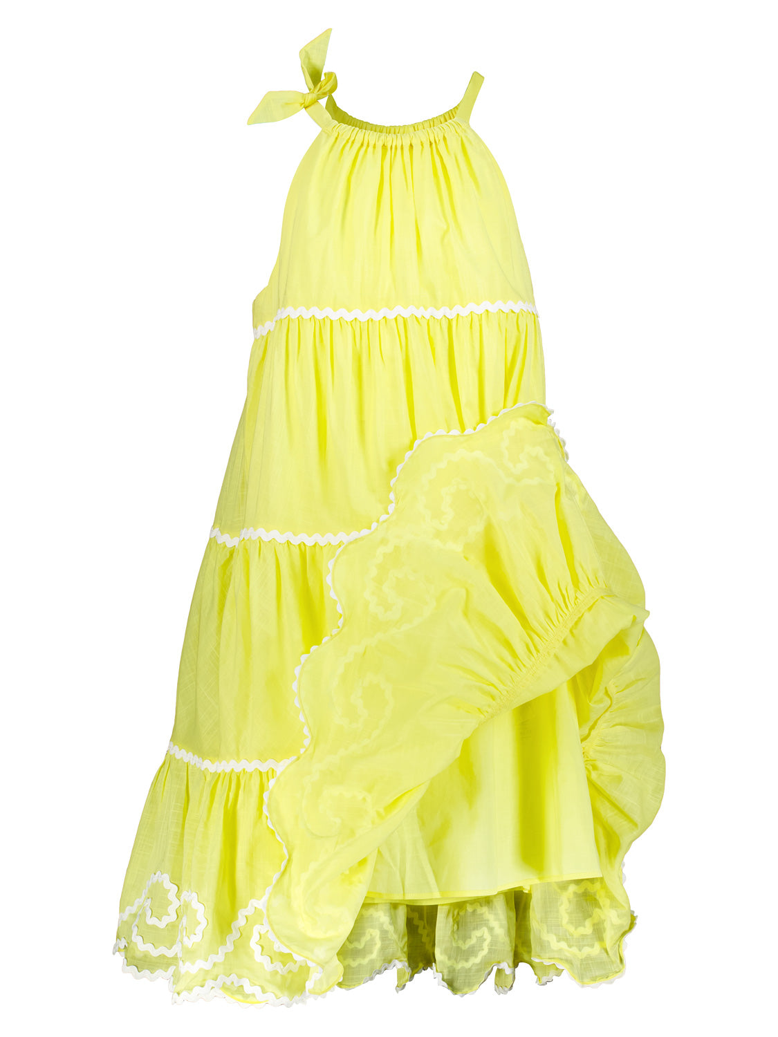 ZIMMERMANN Kids dress Alight Yellow in Yellow 6908385964-4.jpg | NICKIS.com