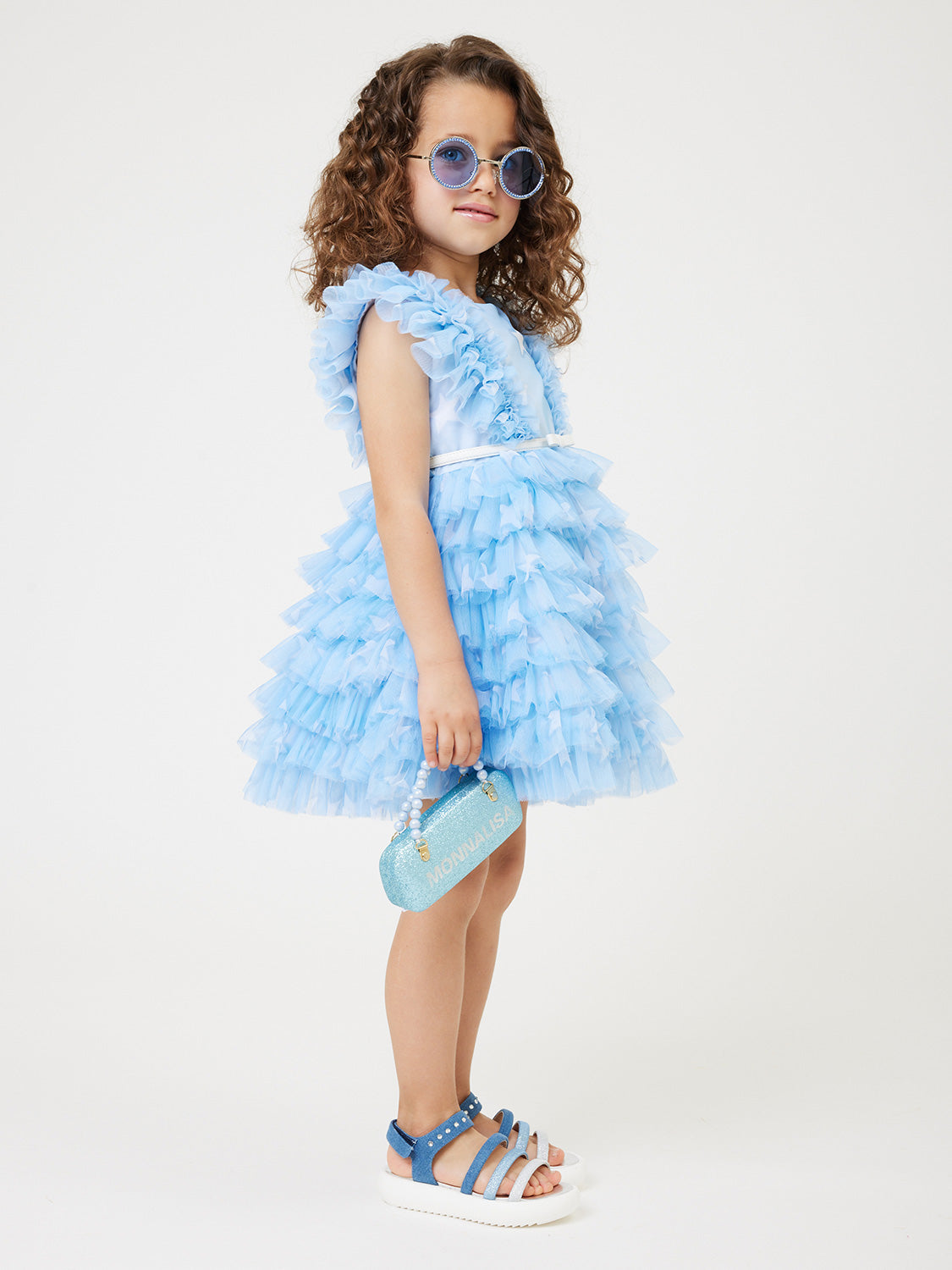 Monnalisa Kids dress  in  6908405666-8.jpg | NICKIS.com