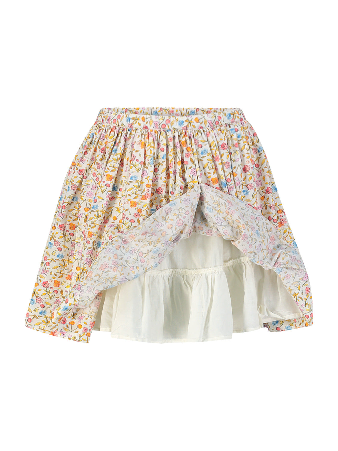 Bonpoint Kids skirt Suzon Multicoloured in Multicoloured 6908432950-5.jpg | NICKIS.com