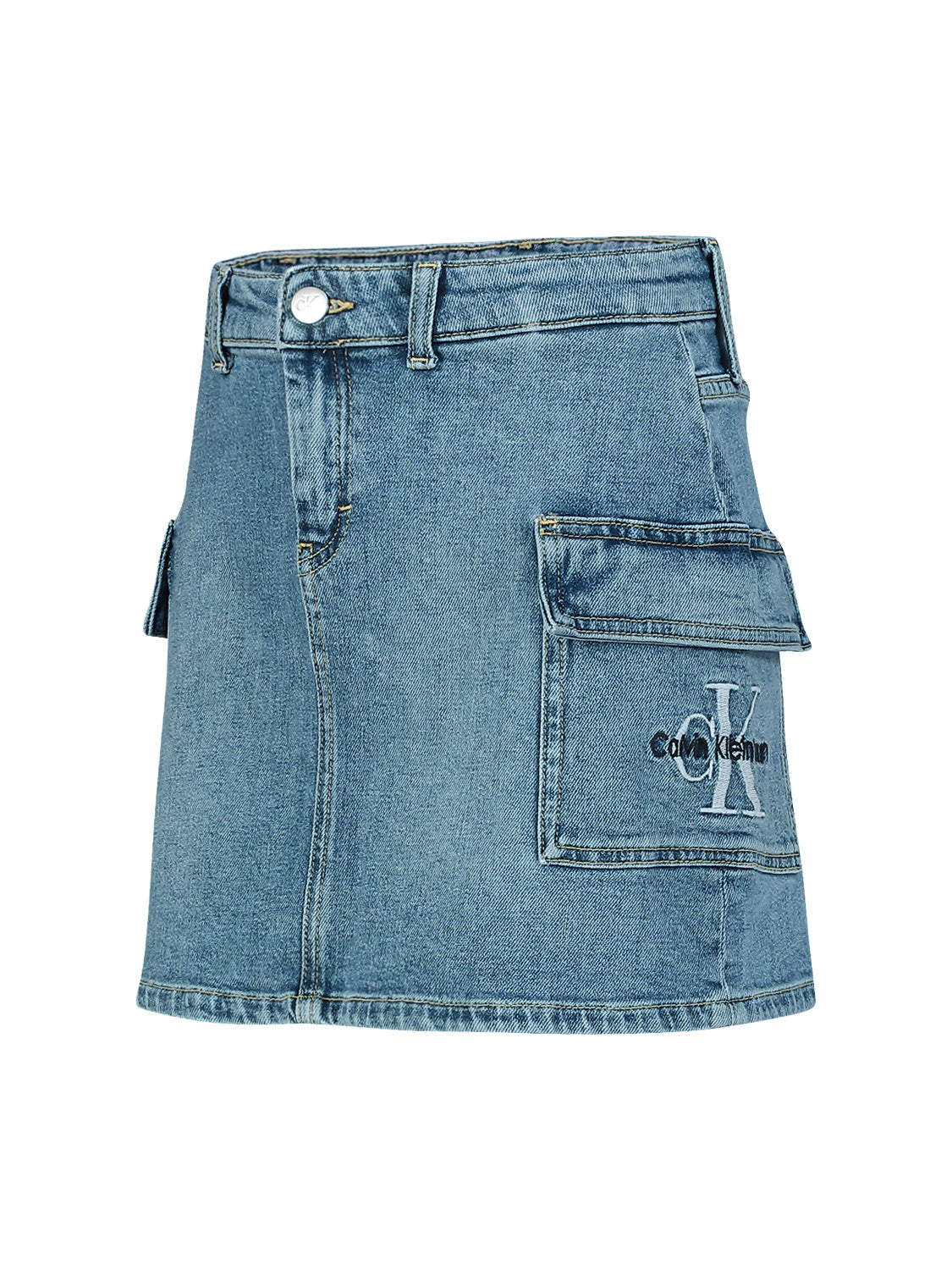 Calvin Klein Kids skirt Authentic Mid Blue Blue in Blue 6908435427-4.jpg | NICKIS.com