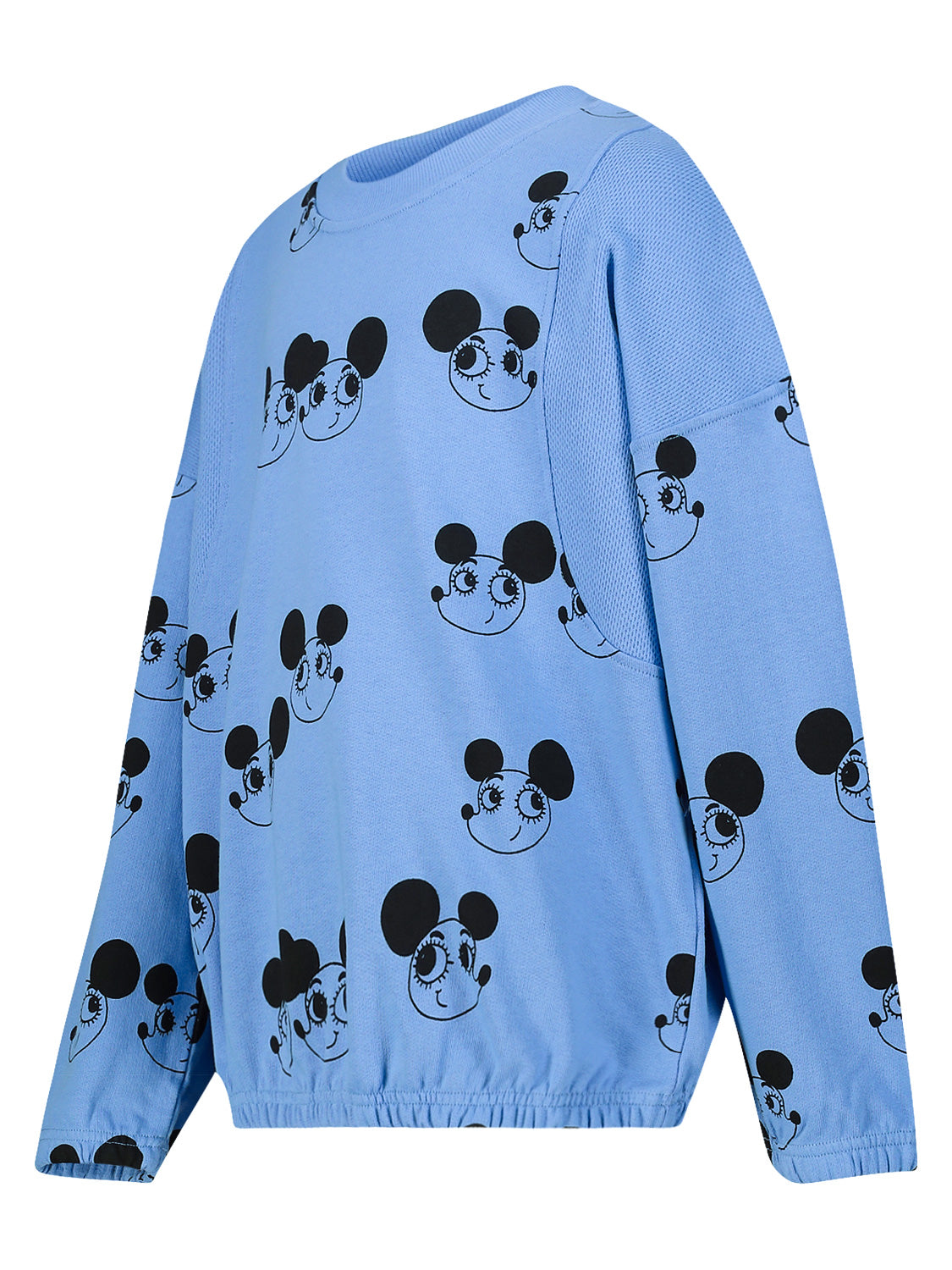 Mini Rodini Kids Sweatshirt Ritzrats Blue in Blue 6908442717-4.jpg | NICKIS.com