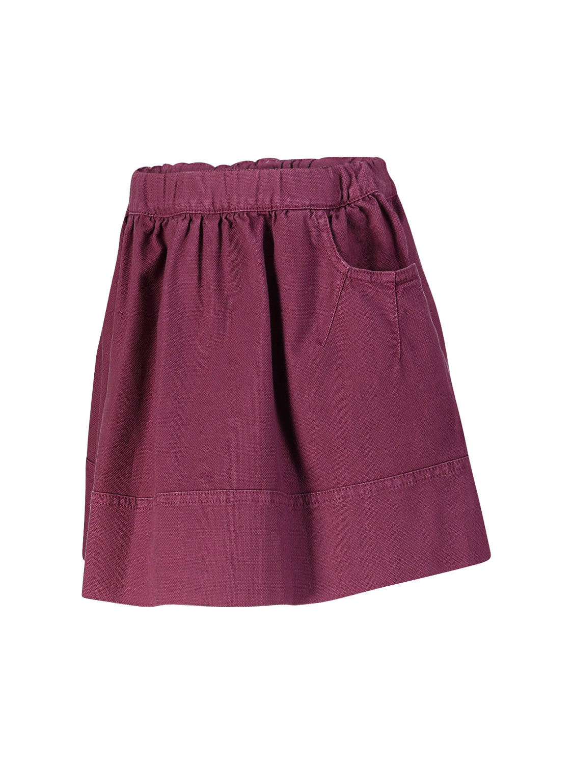 Il Gufo Kids skirt Burgundy in Burgundy 6908450075-4.jpg | NICKIS.com