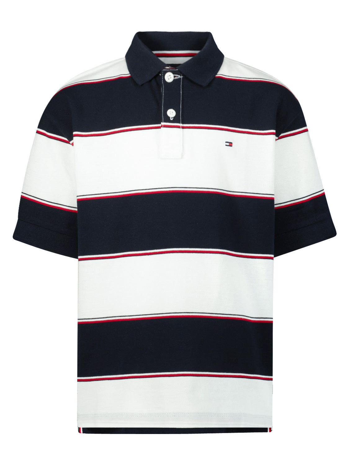 Tommy Hilfiger Kids Polo Shirt White in White 6908468055-1.jpg | NICKIS.com