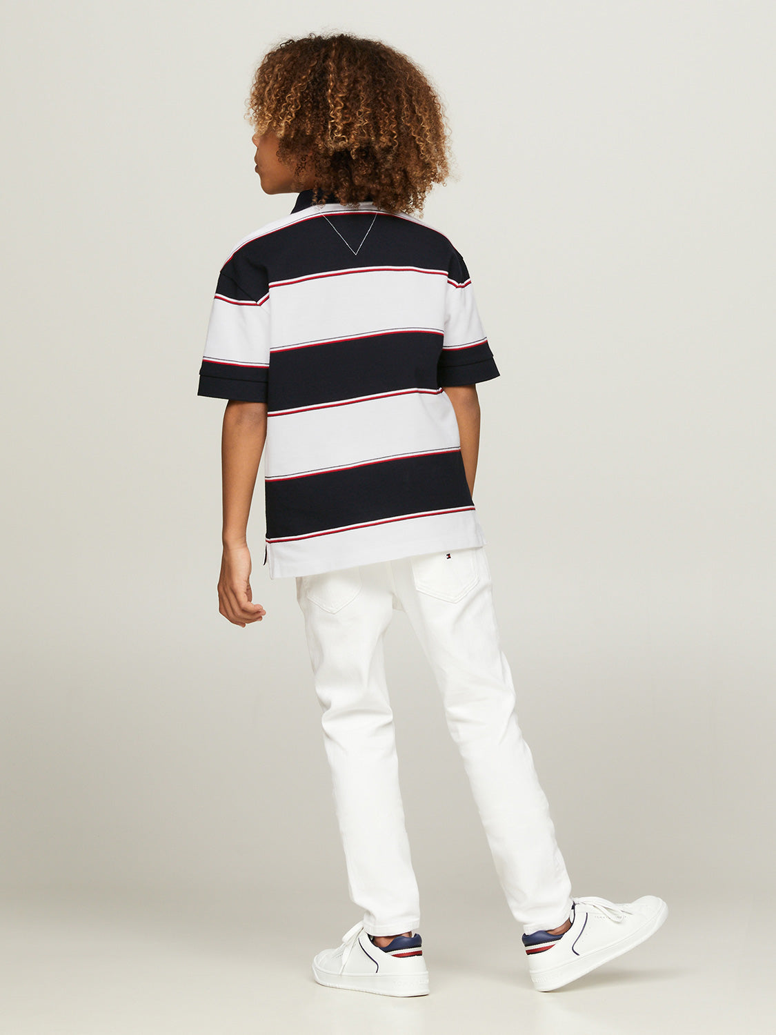 Tommy Hilfiger Kids Polo Shirt White in White 6908468055-3.jpg | NICKIS.com