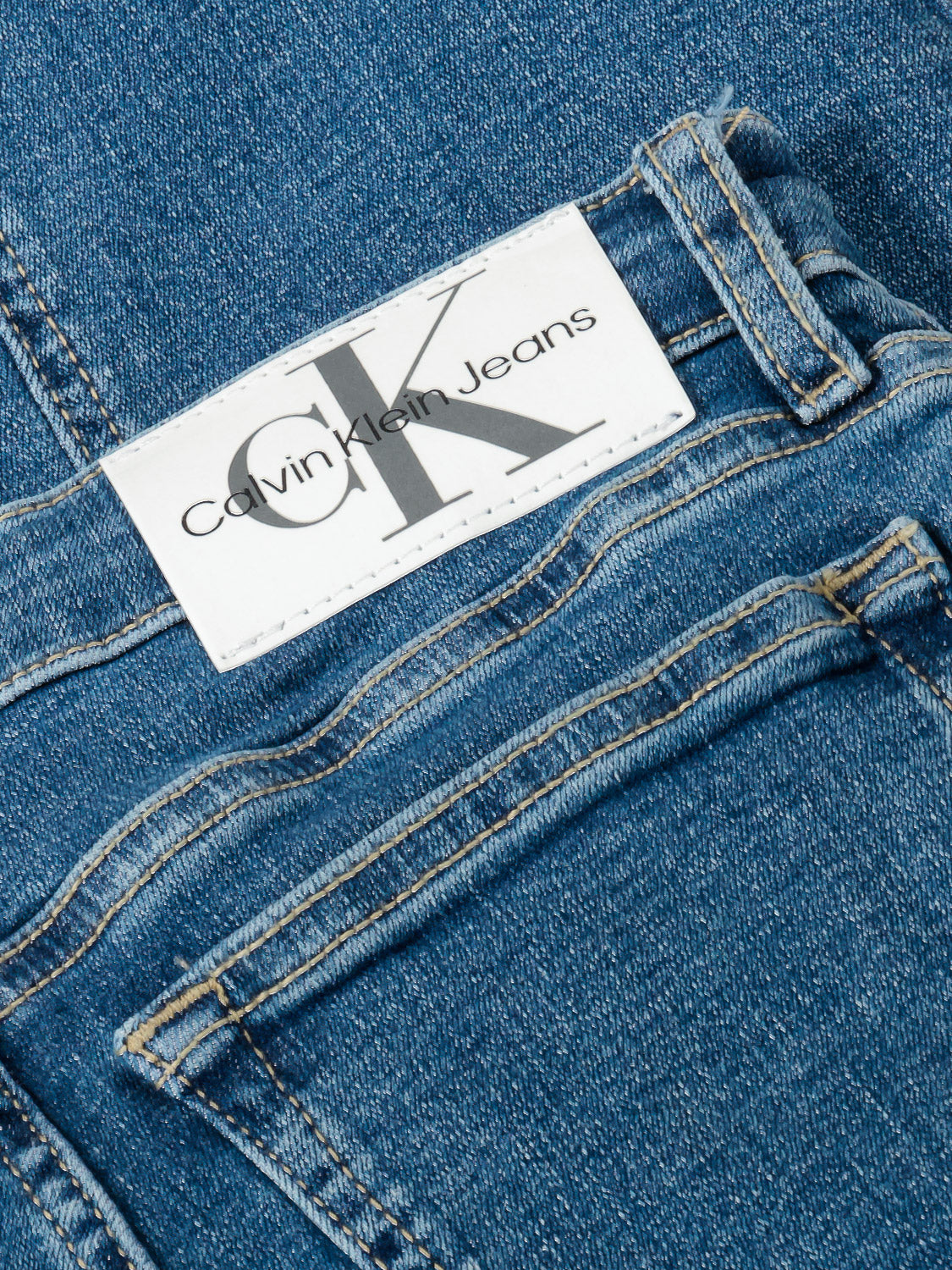 Calvin Klein Kids jeans Flare Ess Blue Stret Blue in Blue 6908498116-7.jpg | NICKIS.com