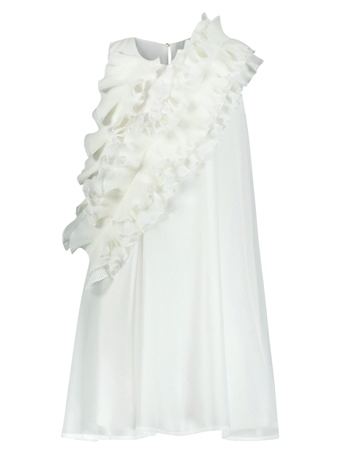 PATRIZIA PEPE GIRL Kids dress White in White 6908595829-1.jpg | NICKIS.com