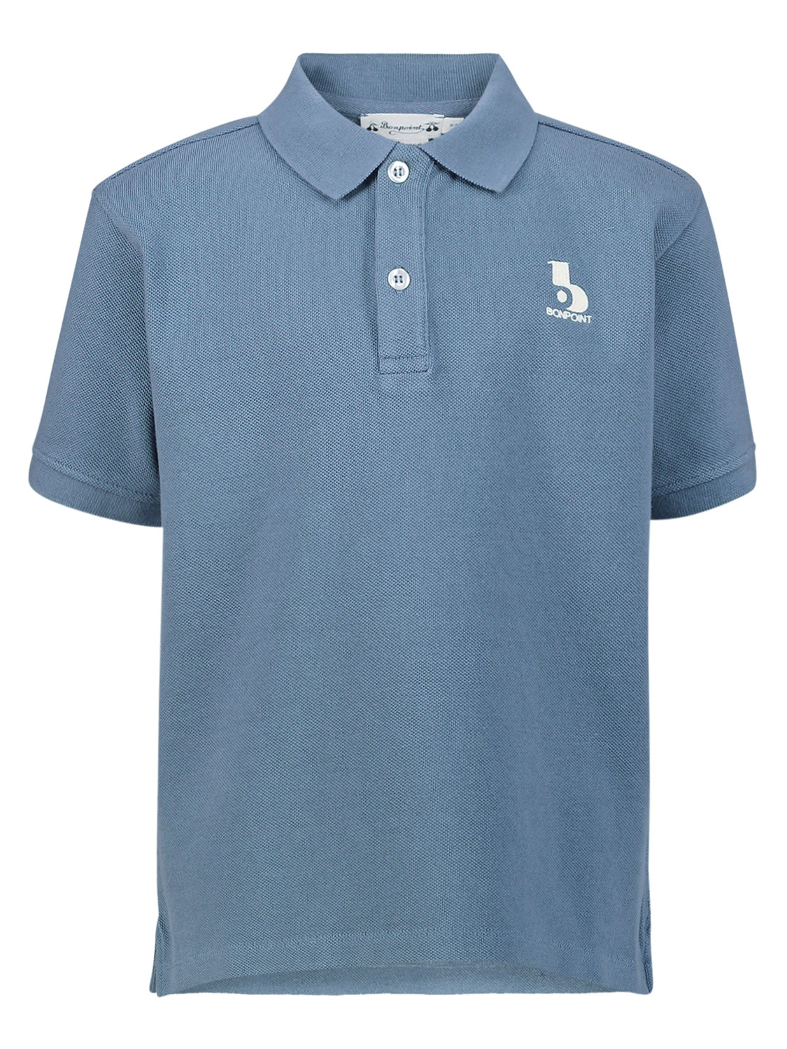 Bonpoint Kids Polo Shirt Daryl Blue in Blue 6908597652-1.jpg | NICKIS.com