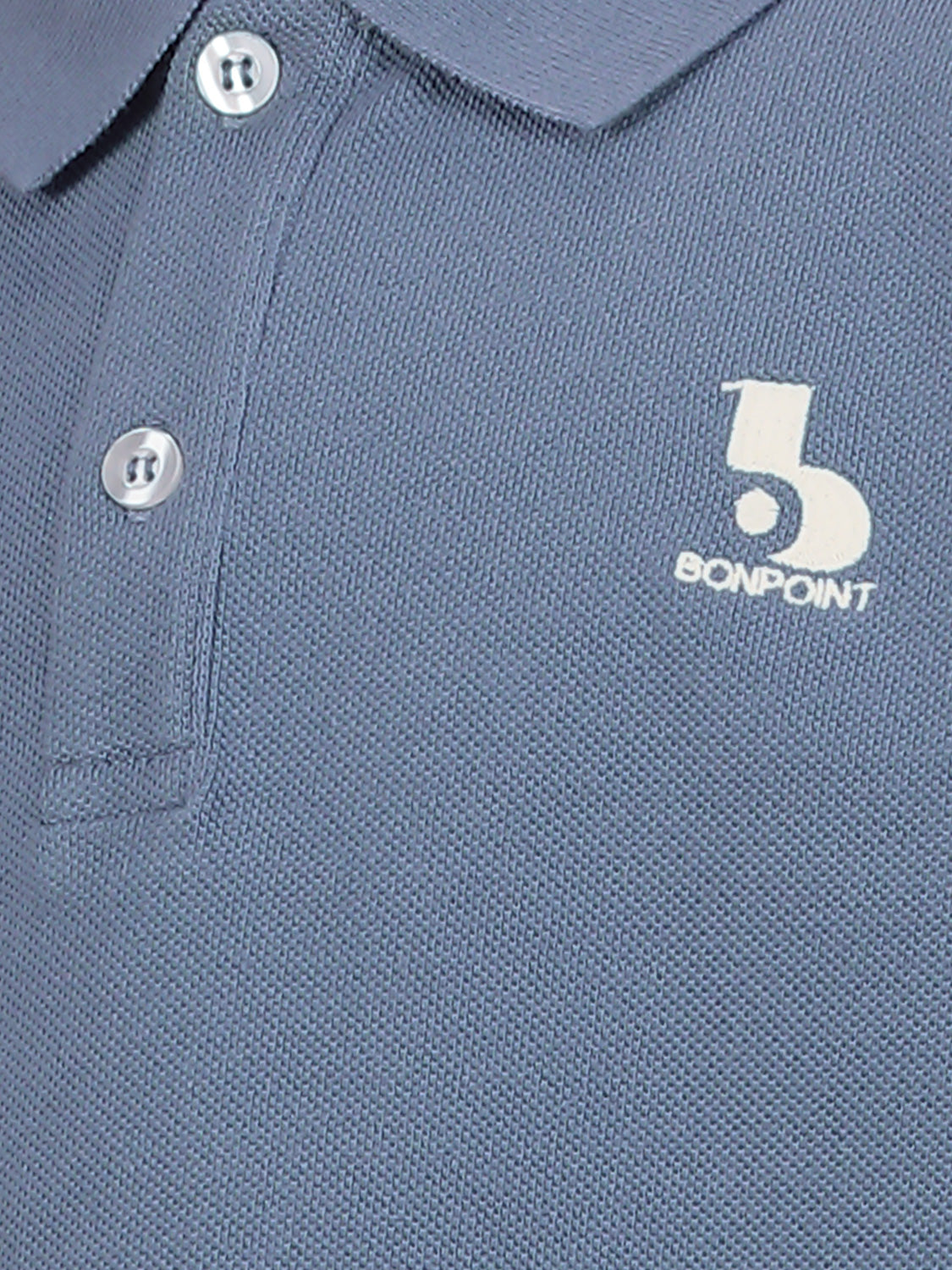 Bonpoint Kids Polo Shirt Daryl Blue in Blue 6908597652-5.jpg | NICKIS.com