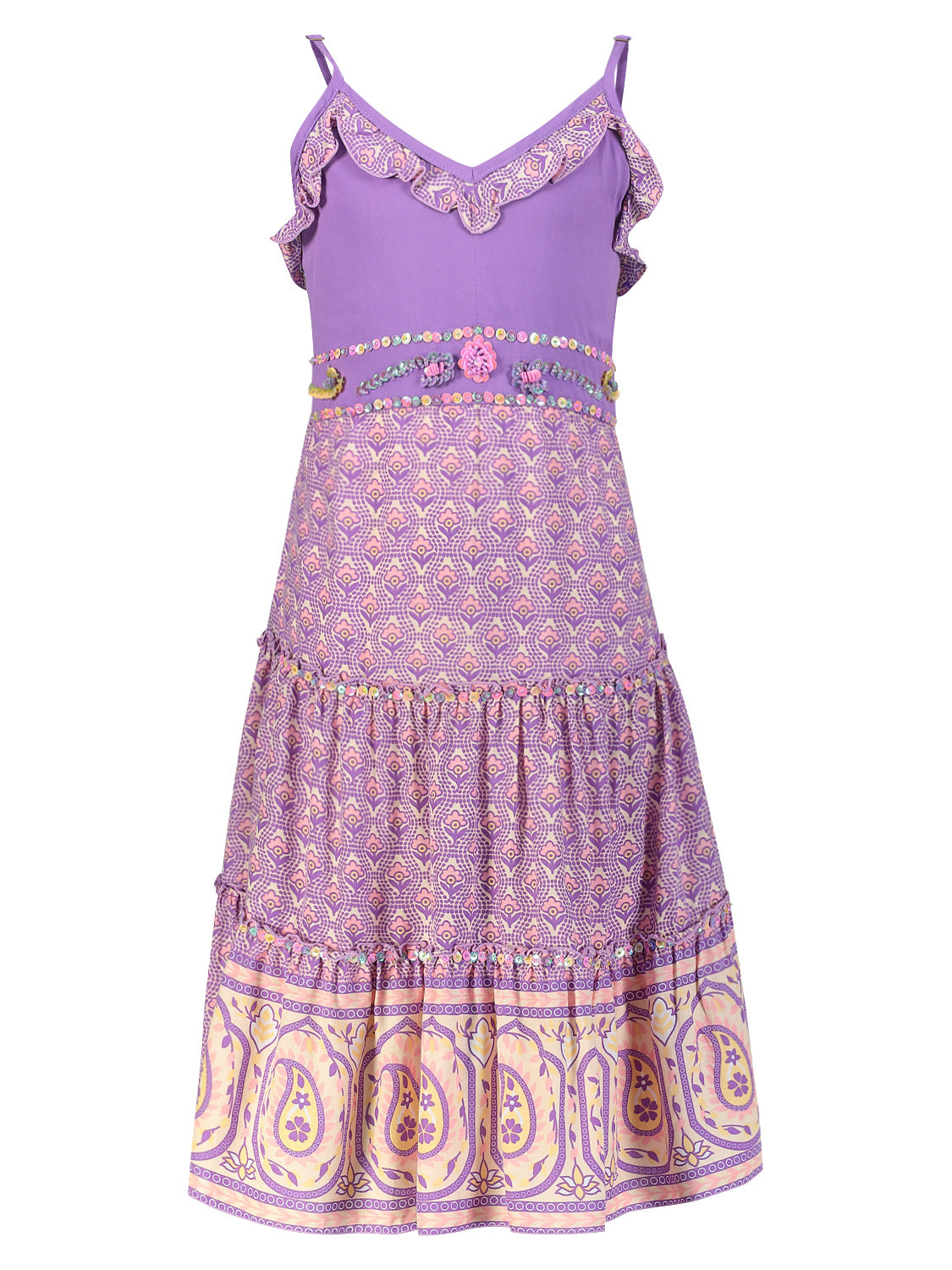 Spinach Mafia Kids dress Purple in Purple 6908694669-1.jpg | NICKIS.com