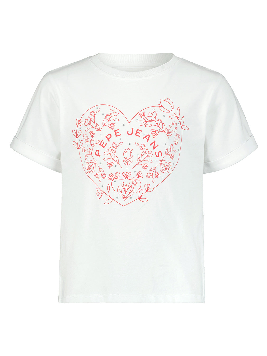 Pepe Jeans Kids t-shirt White in White 6908697855-1.jpg | NICKIS.com