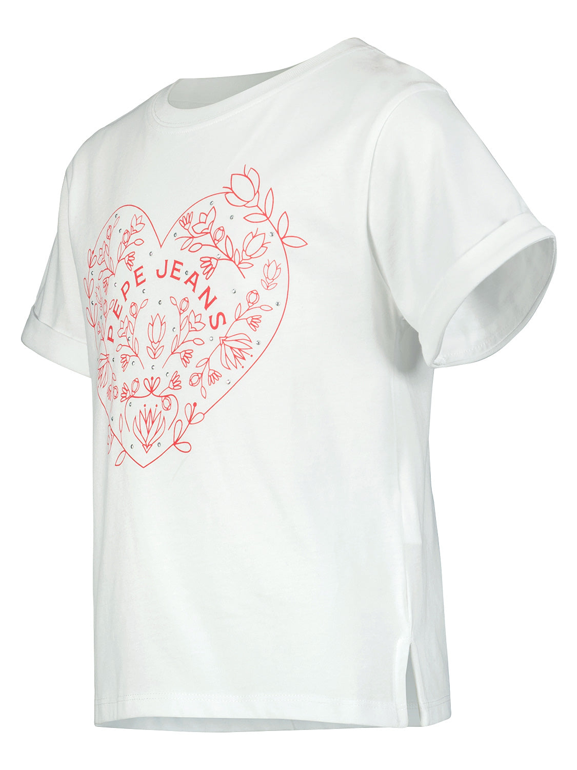 Pepe Jeans Kids t-shirt White in White 6908697855-4.jpg | NICKIS.com