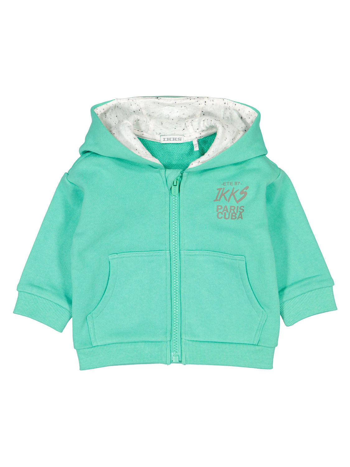 IKKS Kids Sweat Jacket Turquoise in Turquoise 6908775214-1.jpg | NICKIS.com