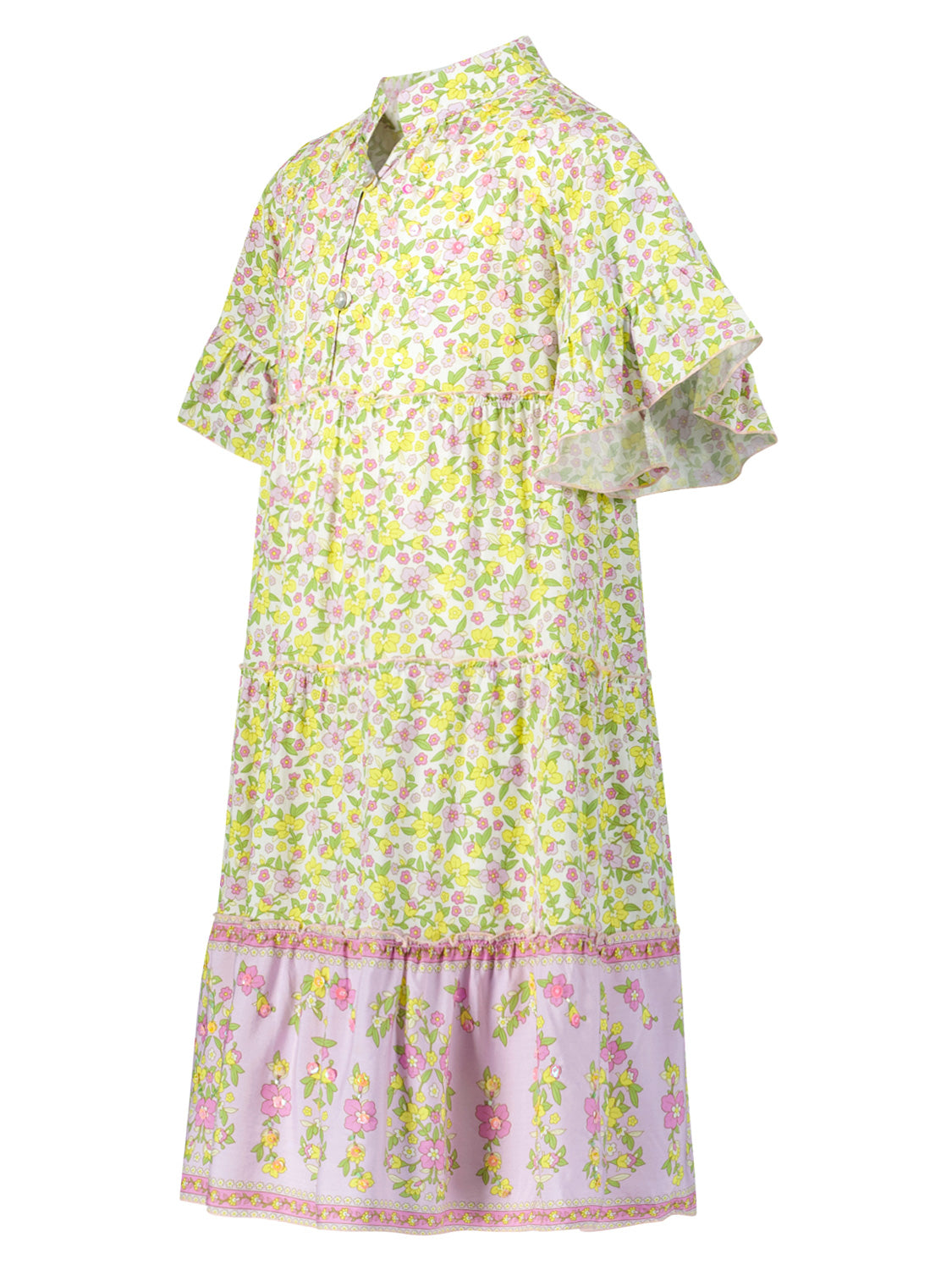 Spinach Mafia Kids dress Yellow in Yellow 6908840242-4.jpg | NICKIS.com