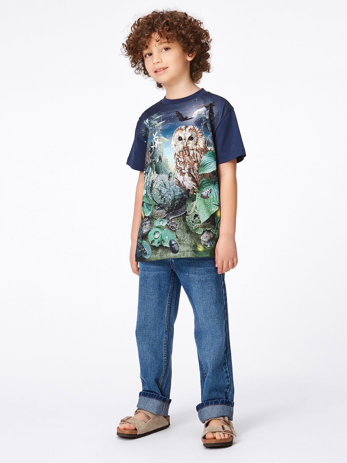 Molo Kids jeans Andy Blue in Blue 6908975600-2.jpg | NICKIS.com