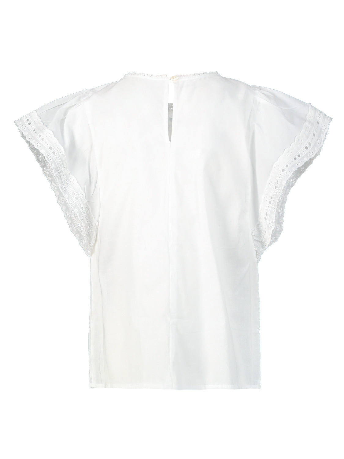 The New Society Kids blouse Downey White in White 6908978664-5.jpg | NICKIS.com