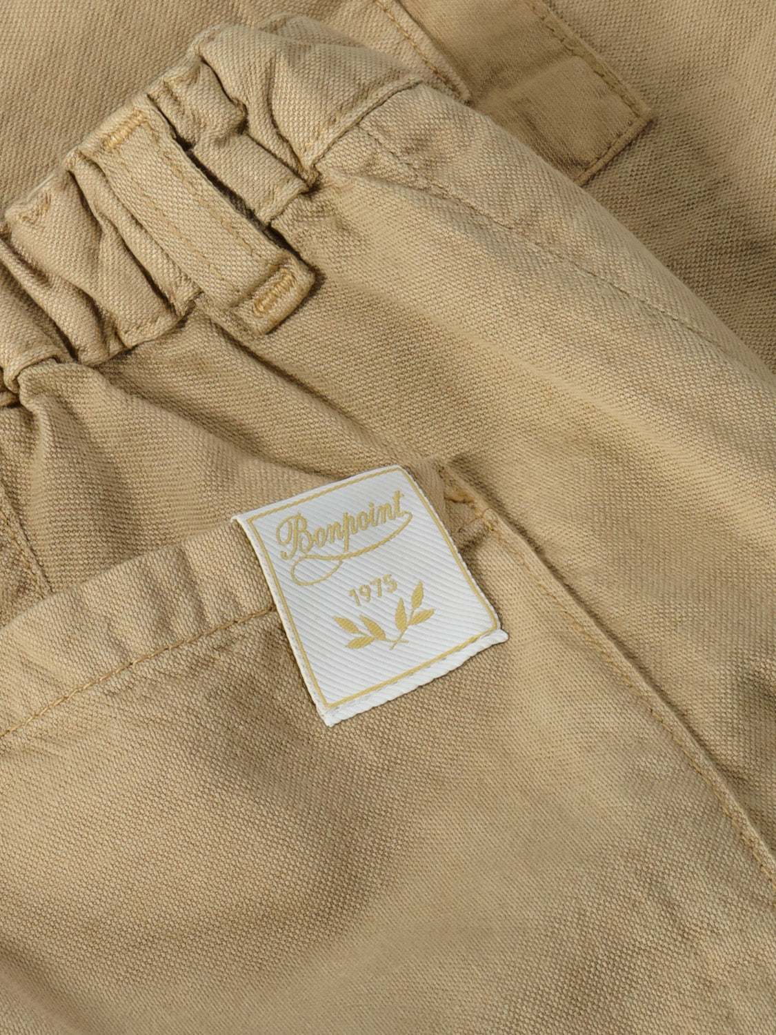 Bonpoint Kids Shorts Florent Khaki in Khaki 6909036095-6.jpg | NICKIS.com