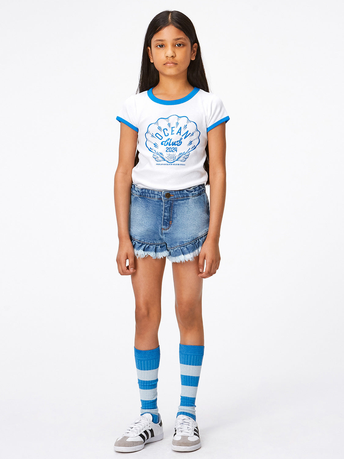 Molo Kids Shorts Agnetha Blue in Blue 6909047860-2.jpg | NICKIS.com