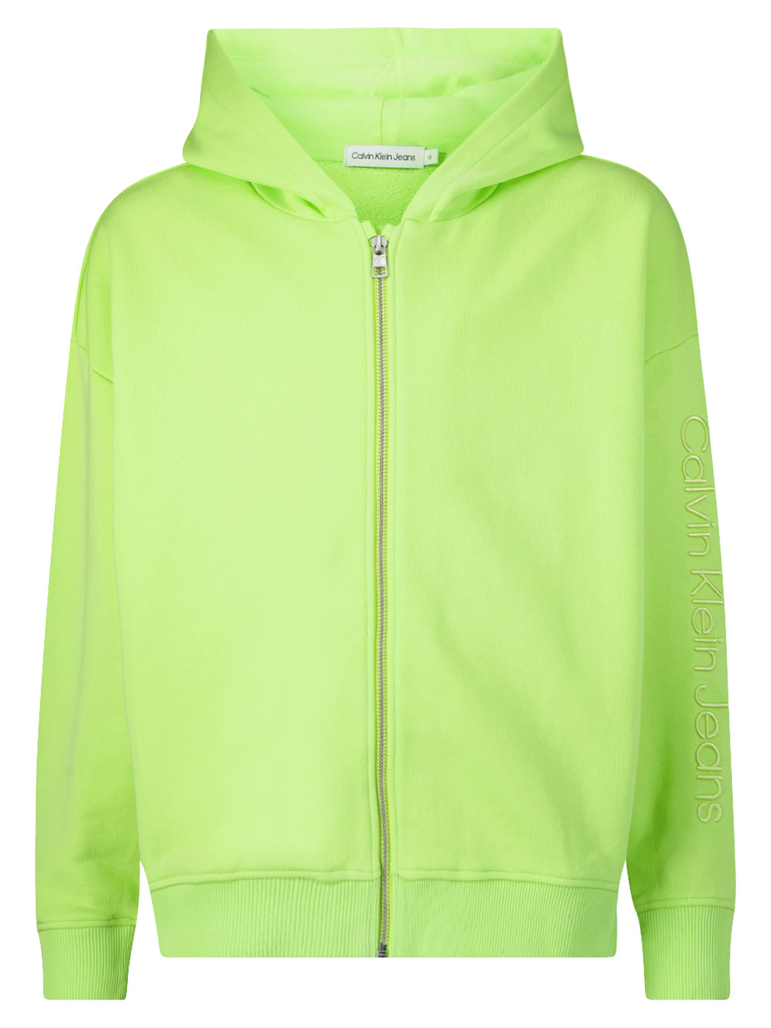 Calvin Klein Kids Sweat Jacket Neon in Neon 6909062334-1.jpg | NICKIS.com