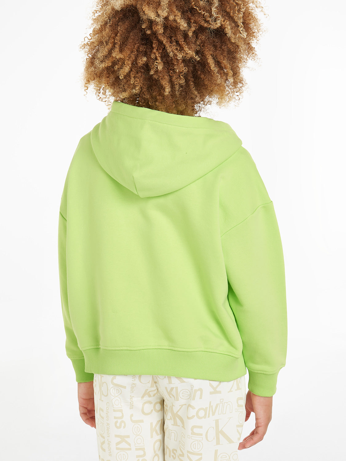 Calvin Klein Kids Sweat Jacket Neon in Neon 6909062334-3.jpg | NICKIS.com