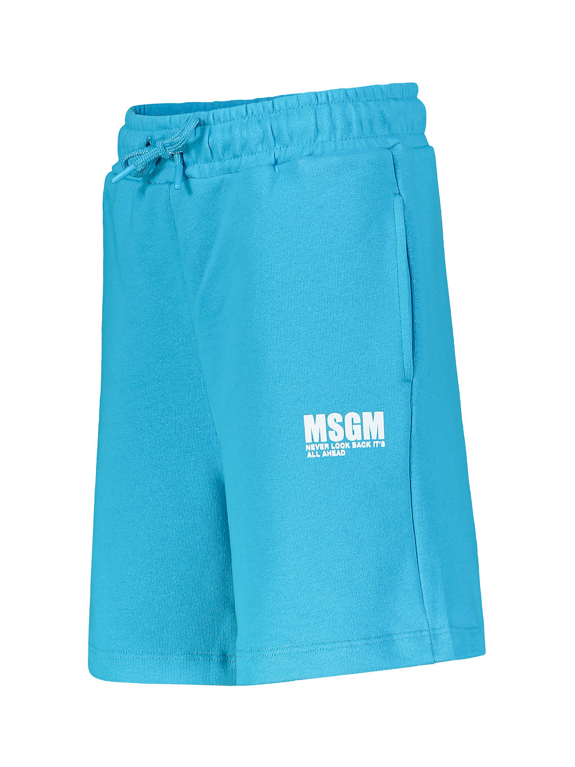 MSGM Kids Sweatshorts Blue in Blue 6909085852-4.jpg | NICKIS.com