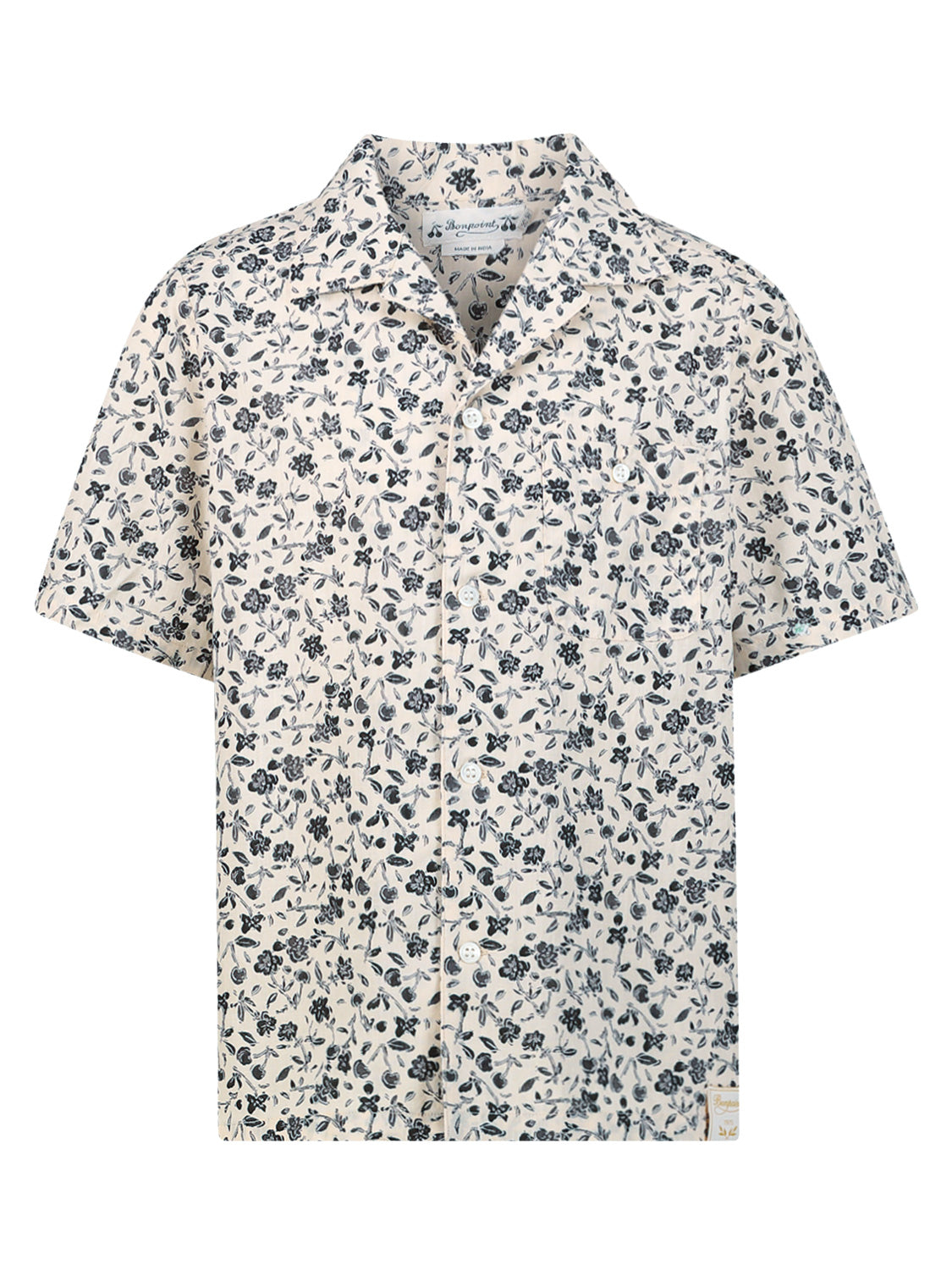 Bonpoint Kids shirt Steve Beige in Beige 6909089805-1.jpg | NICKIS.com