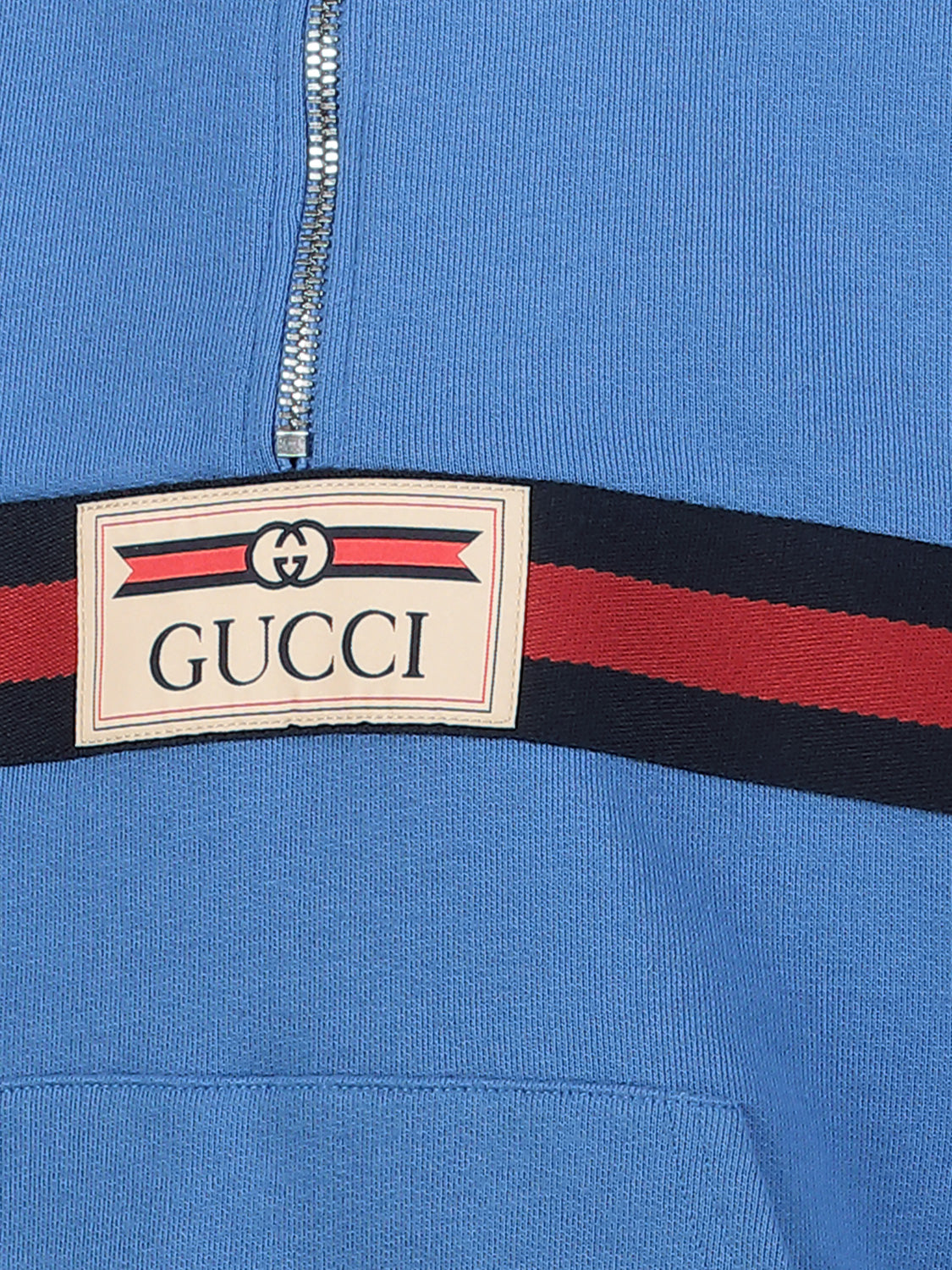 Gucci Kids hoodie Blue in Blue 6909100228-7.jpg | NICKIS.com