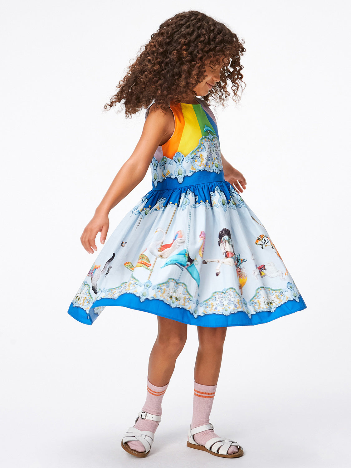 Molo Kids dress Caisi Multicoloured in Multicoloured 6909171241-2.jpg | NICKIS.com