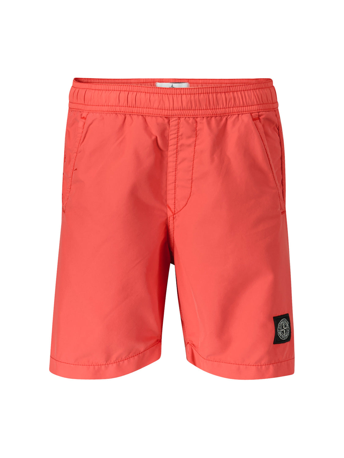 STONE ISLAND JUNIOR Kids swim shorts Coral in Coral 6909192371-1.jpg | NICKIS.com