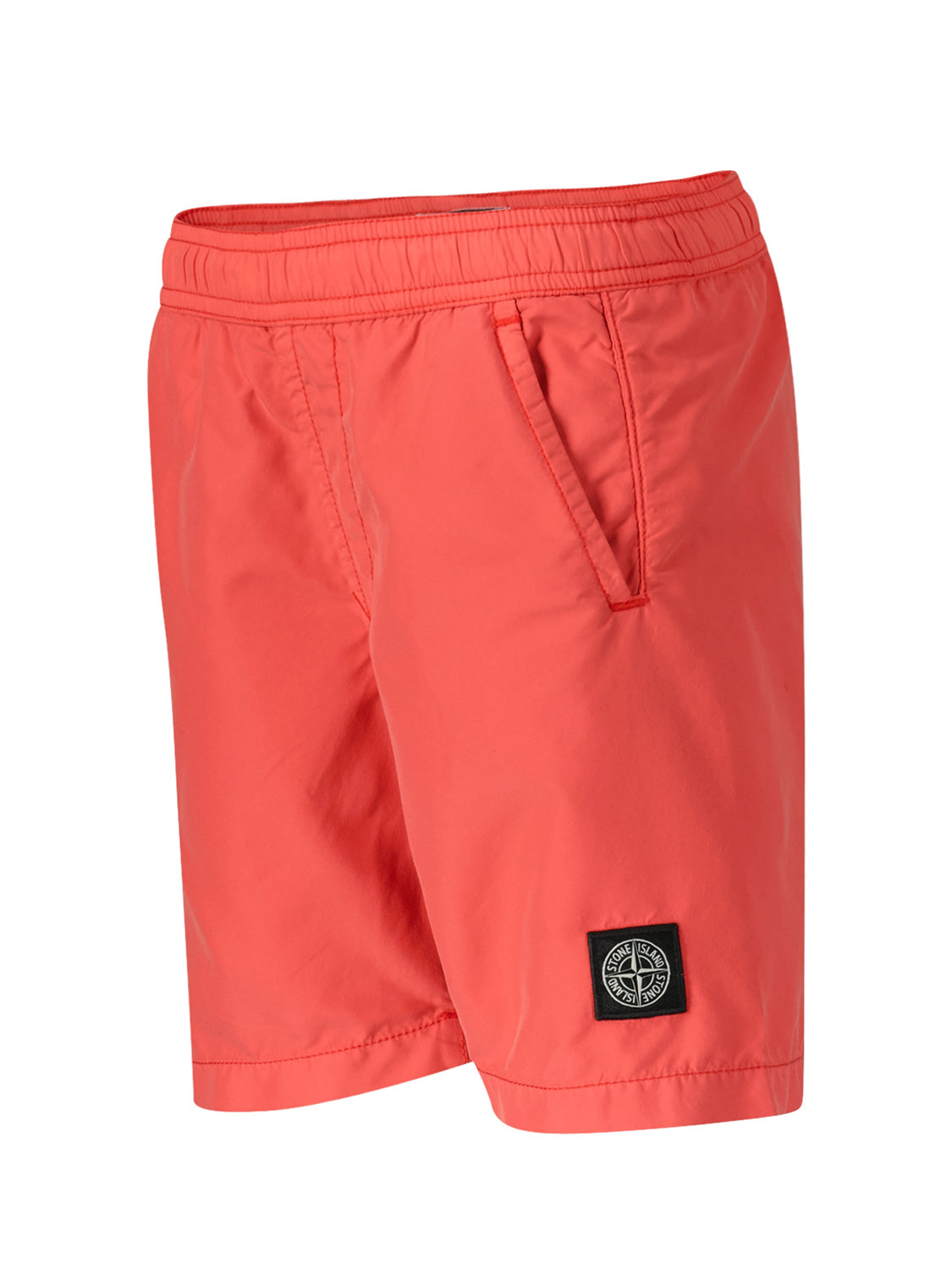 STONE ISLAND JUNIOR Kids swim shorts Coral in Coral 6909192371-4.jpg | NICKIS.com