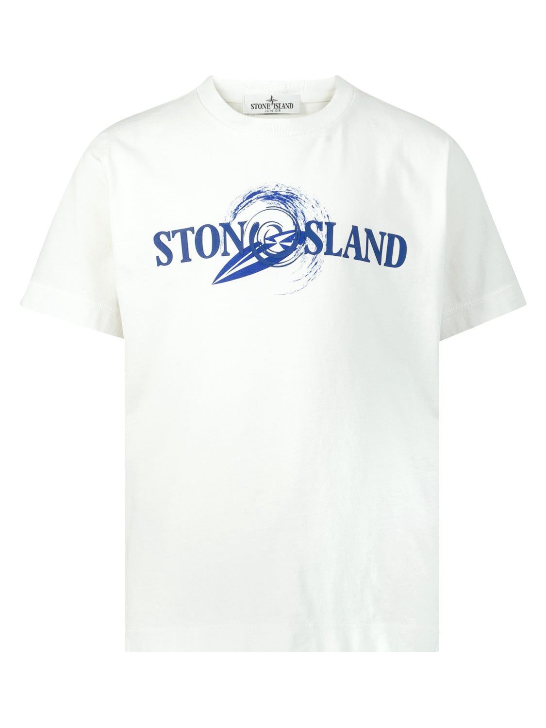 STONE ISLAND JUNIOR Kids t-shirt White in White 6909210808-1.jpg | NICKIS.com