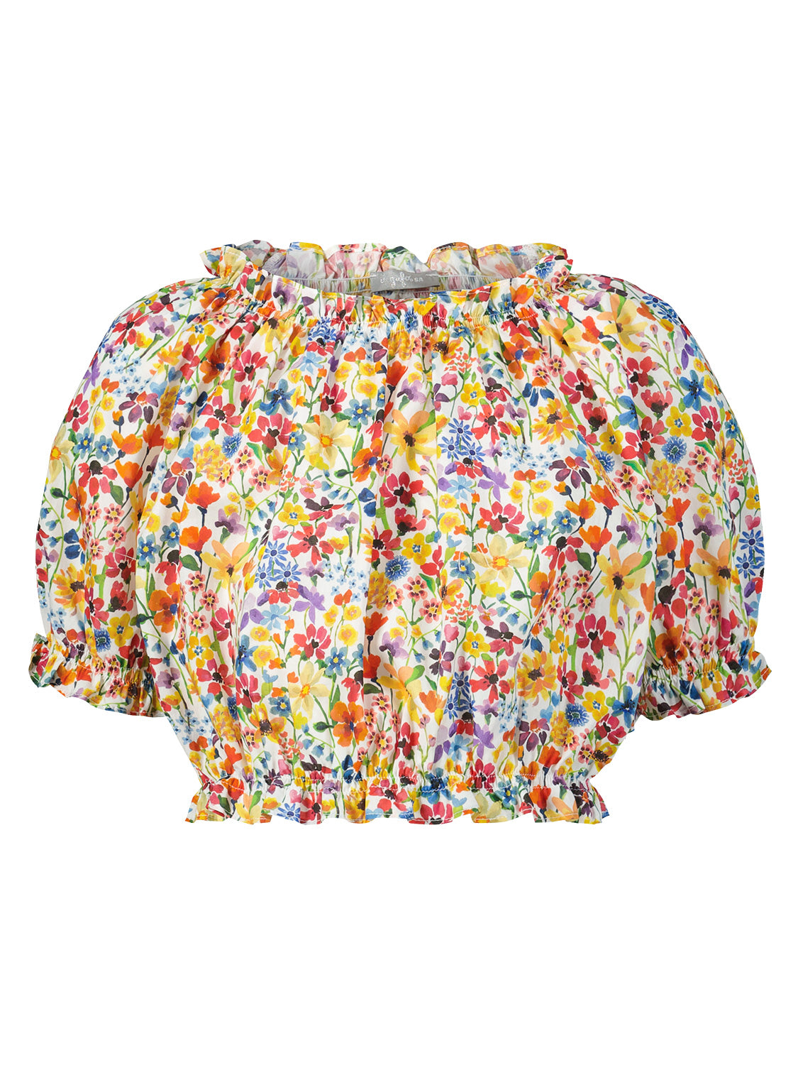 Il Gufo Kids blouse Multicoloured in Multicoloured 6909279744-1.jpg | NICKIS.com