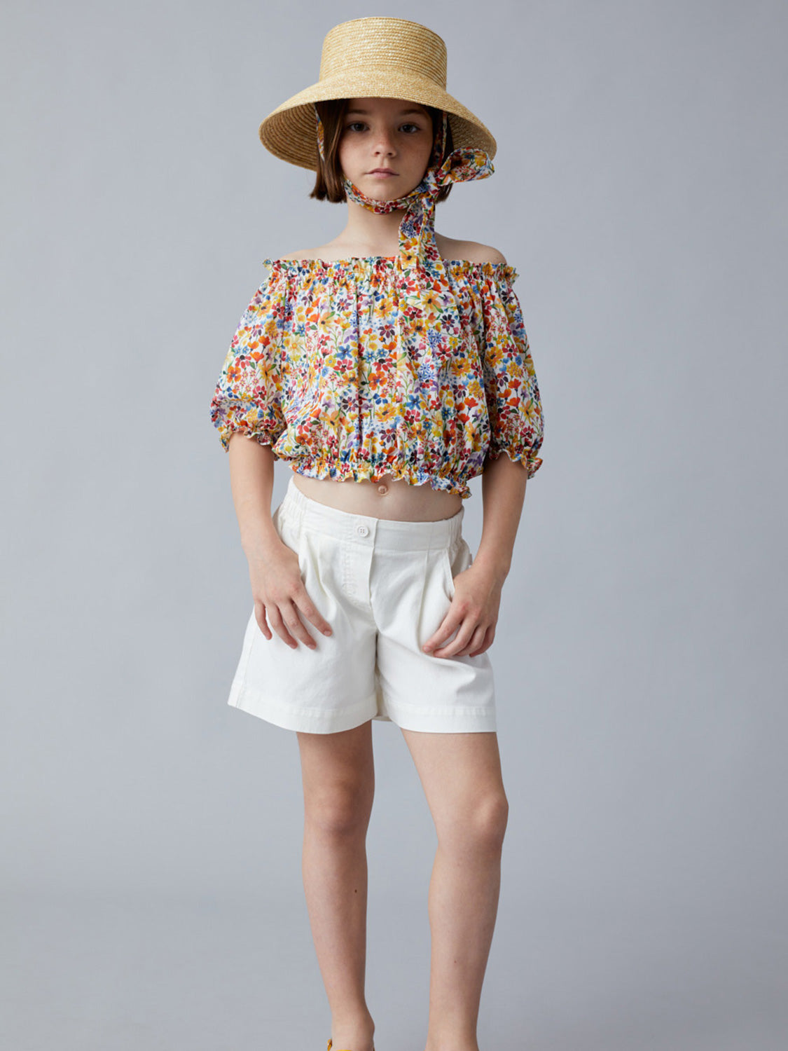 Il Gufo Kids blouse Multicoloured in Multicoloured 6909279744-2.jpg | NICKIS.com