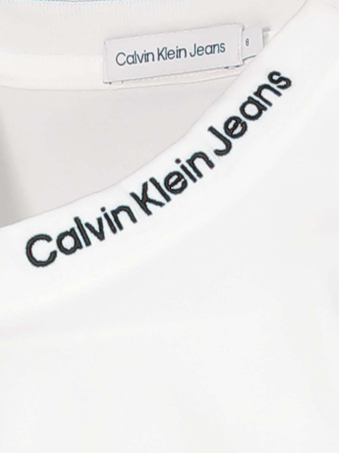 Calvin Klein Kids t-shirt White in White 6909324419-5.jpg | NICKIS.com