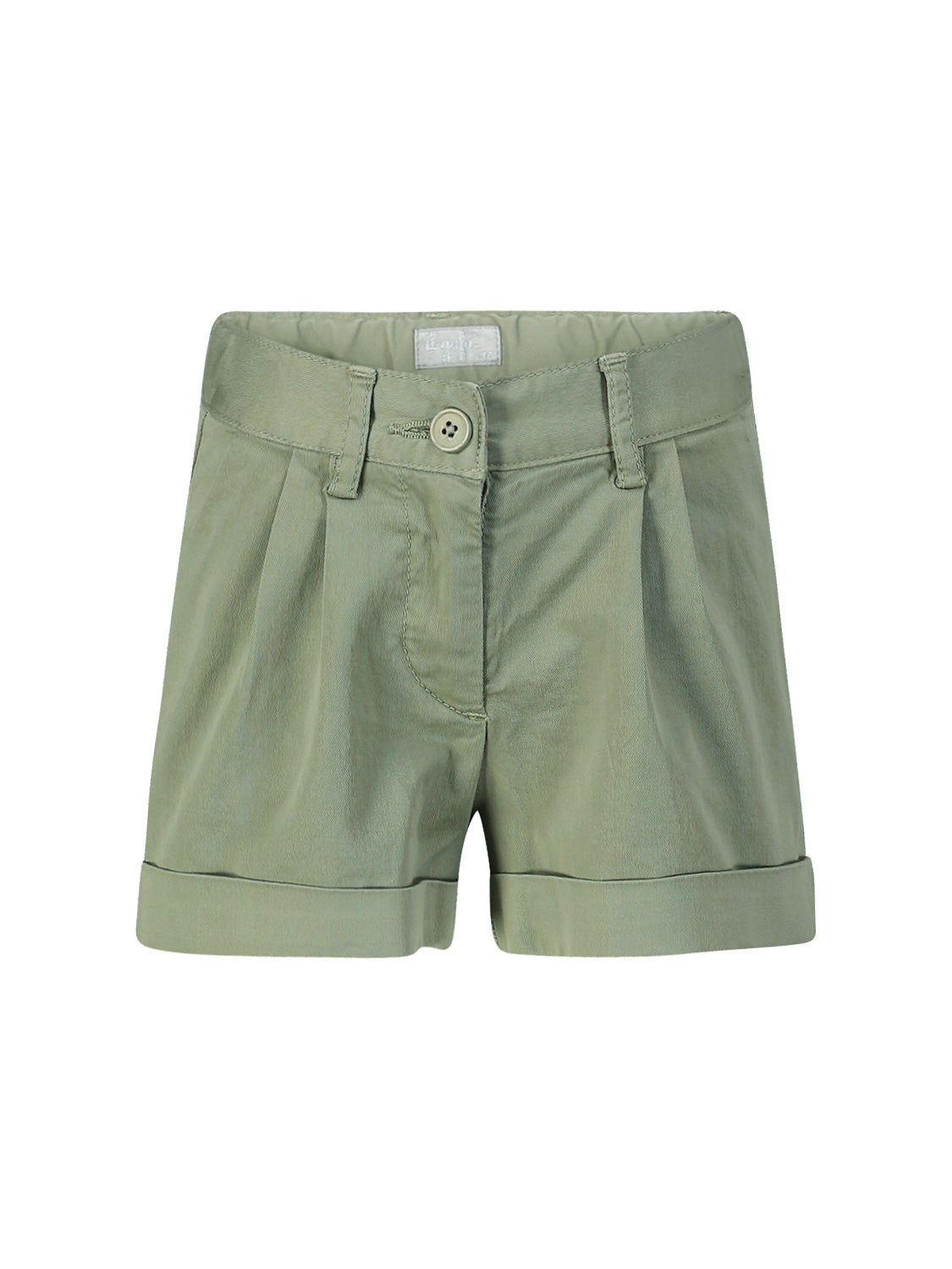 Il Gufo Kids Shorts Olive Green in Olive Green 6909340449-1.jpg | NICKIS.com