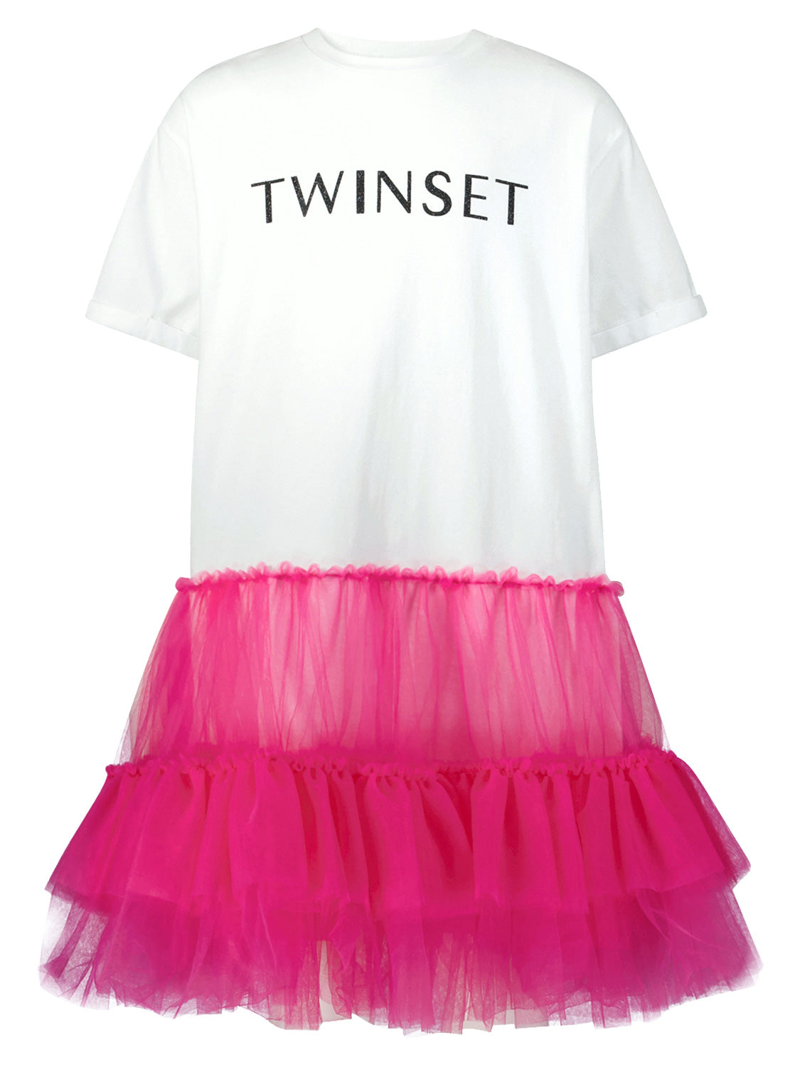 TWINSET Kids dress Fuchsia in Fuchsia 6909340817-1.jpg | NICKIS.com