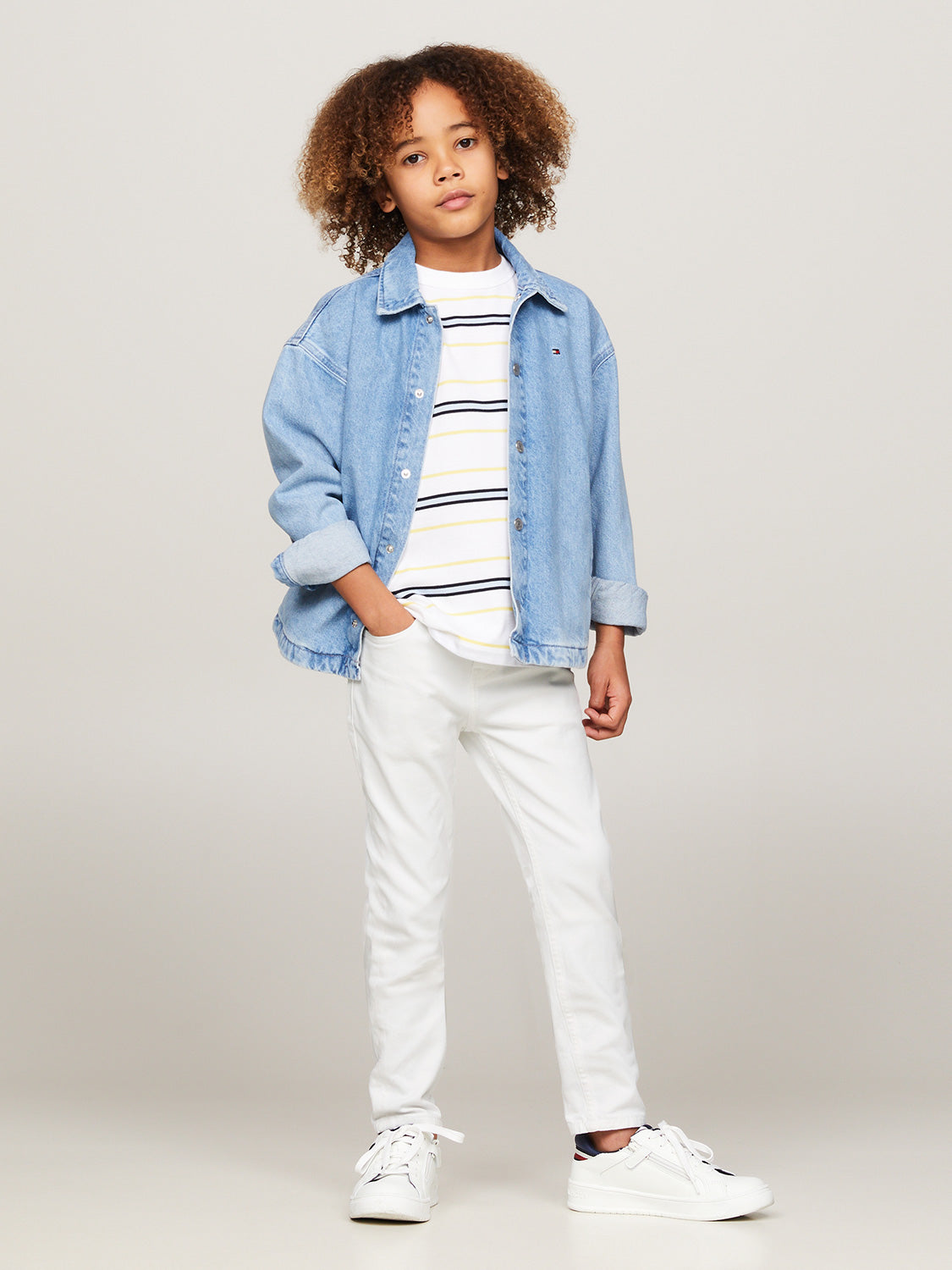 Tommy Hilfiger Kids jeans Scanton Y White White in White 6909390579-2.jpg | NICKIS.com