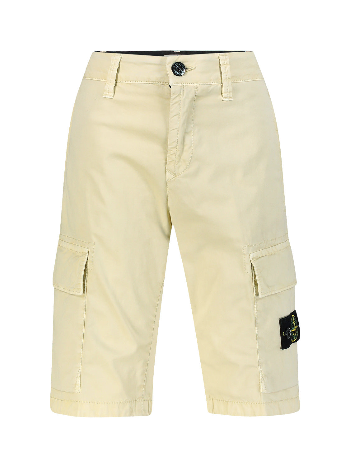 STONE ISLAND JUNIOR Kids Shorts Beige in Beige 6909429322-1.jpg | NICKIS.com