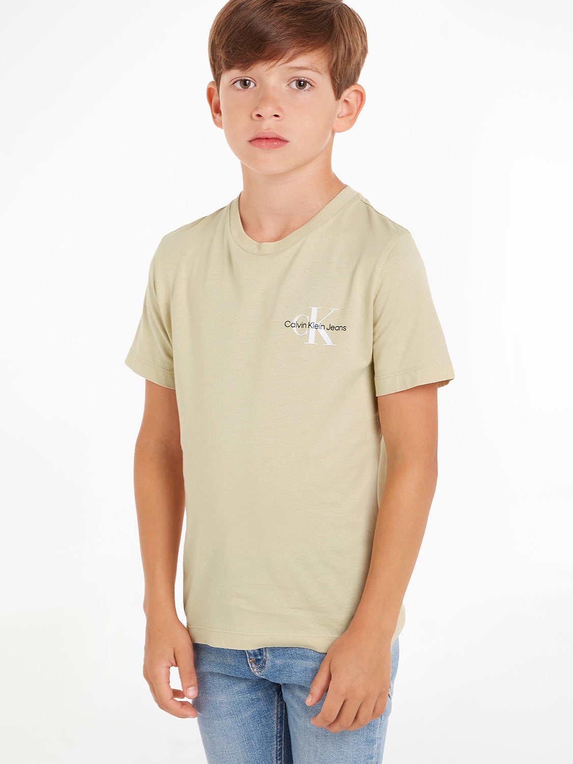 Calvin Klein Kids t-shirt Beige in Beige 6909514629-2.jpg | NICKIS.com