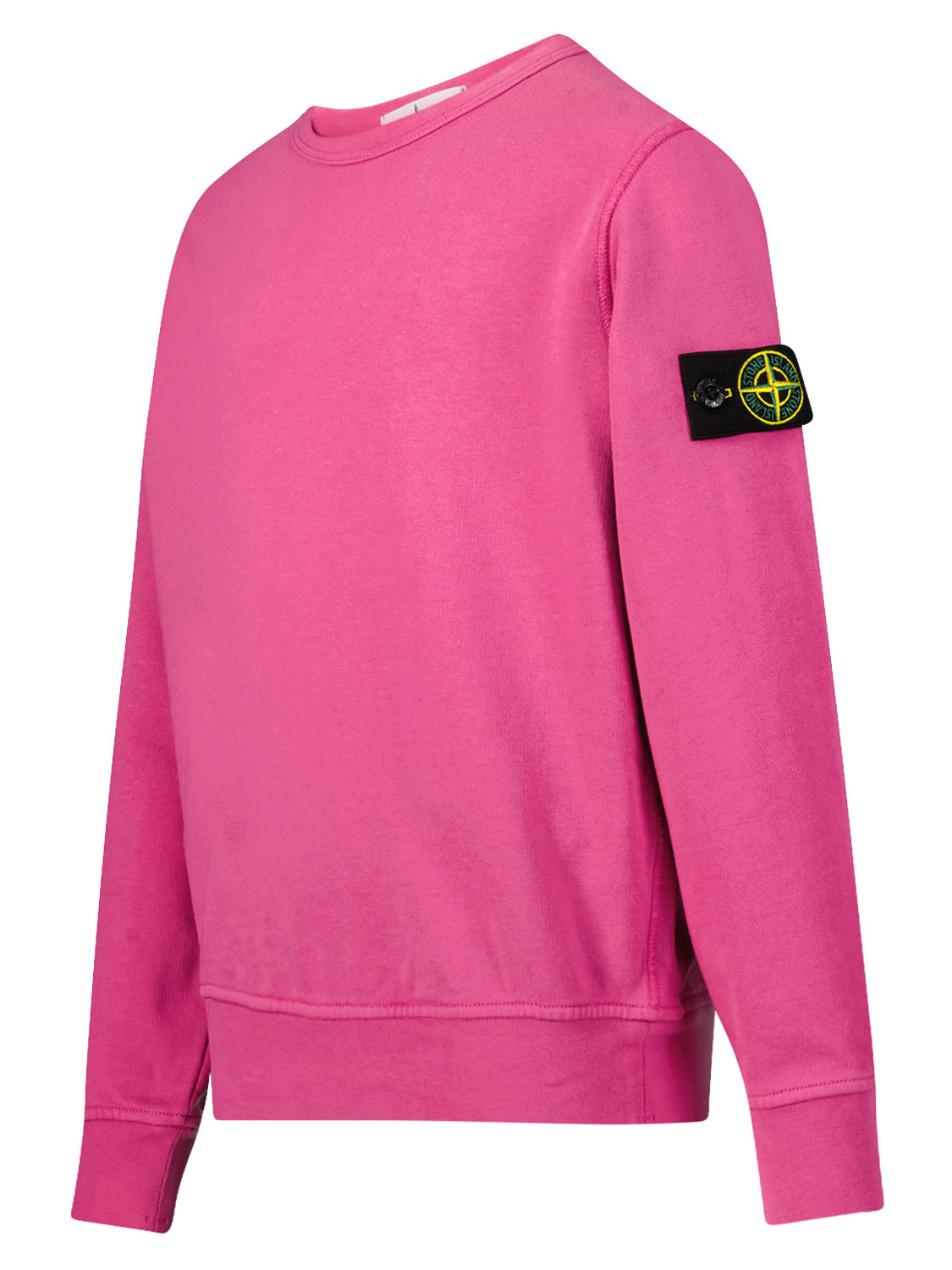 STONE ISLAND JUNIOR Kids Sweatshirt Fuchsia in Fuchsia 6909578394-4.jpg | NICKIS.com