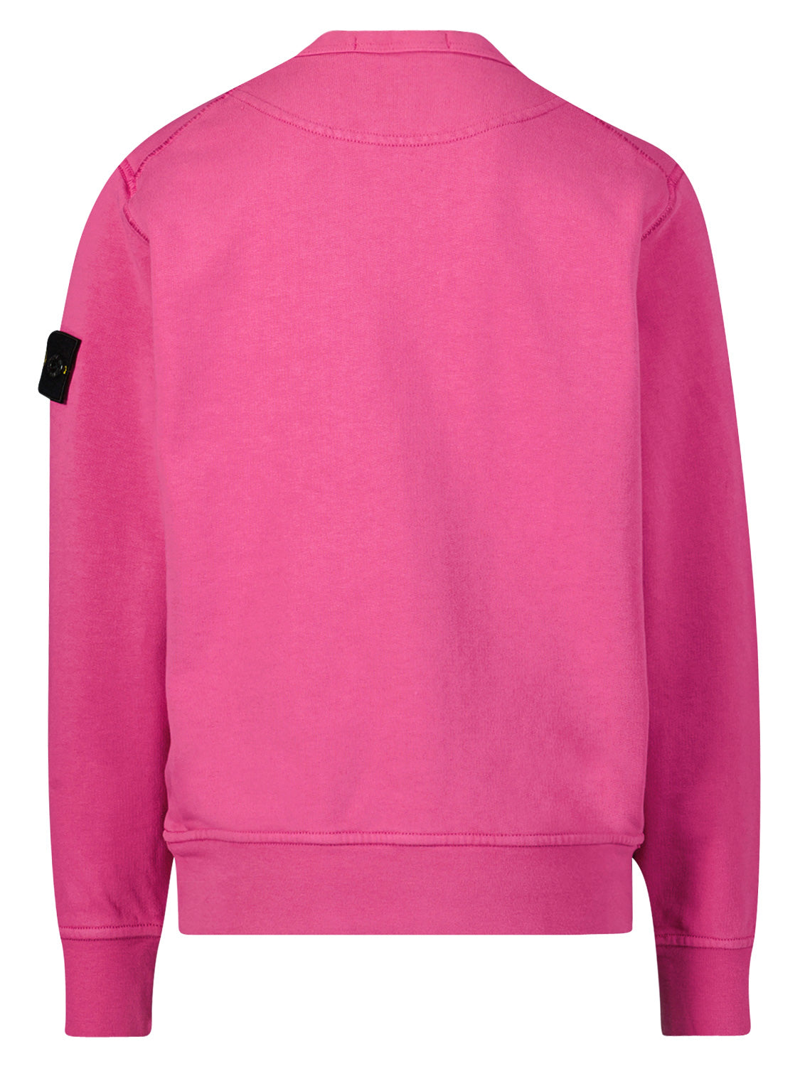 STONE ISLAND JUNIOR Kids Sweatshirt Fuchsia in Fuchsia 6909578394-5.jpg | NICKIS.com