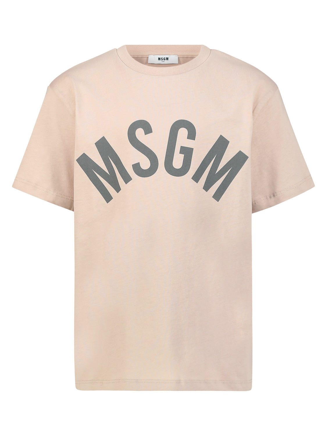 MSGM Kids t-shirt Beige in Beige 6909602080-1.jpg | NICKIS.com