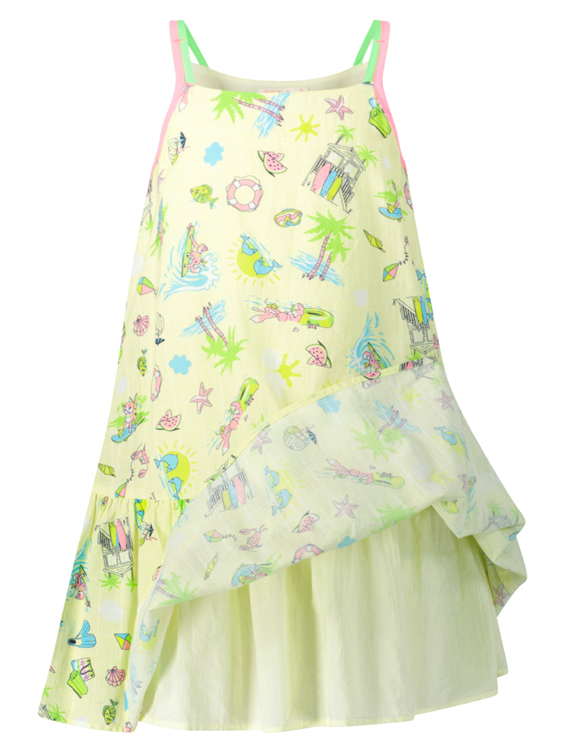 Billieblush Kids dress Yellow in Yellow 6909623548-4.jpg | NICKIS.com