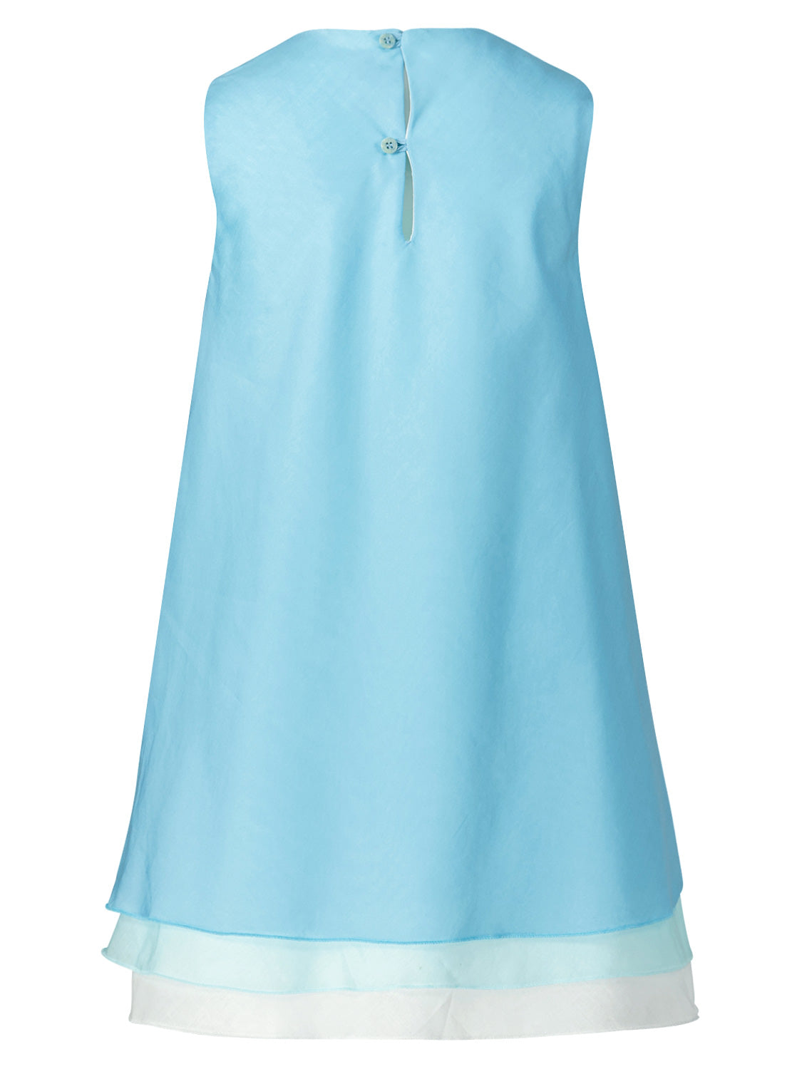 Il Gufo Kids dress Turquoise in Turquoise 6909625150-5.jpg | NICKIS.com