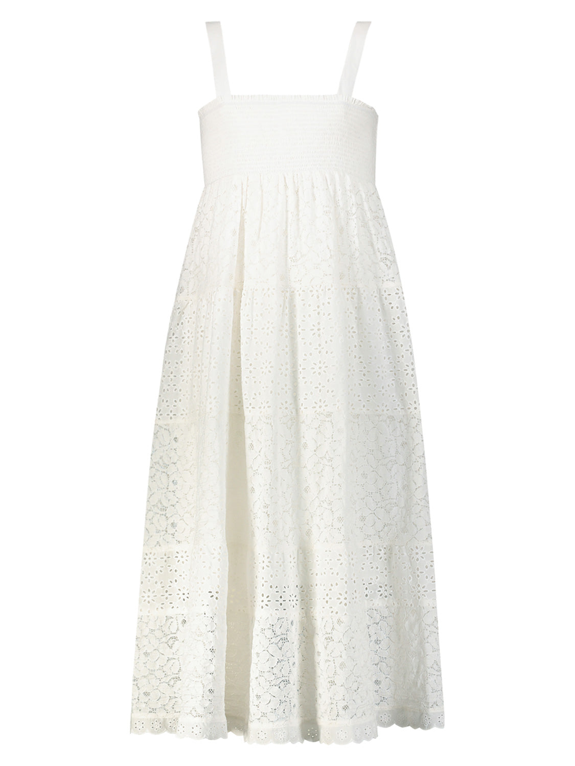 TWINSET Kids dress White in White 6909693767-1.jpg | NICKIS.com