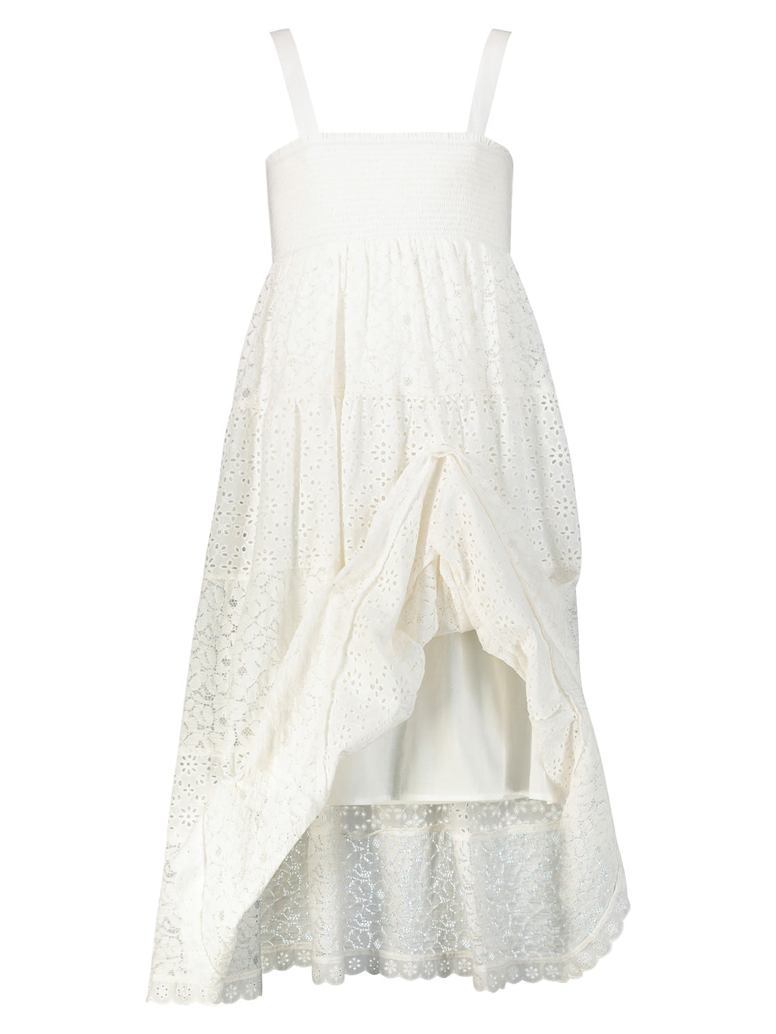 TWINSET Kids dress White in White 6909693767-5.jpg | NICKIS.com