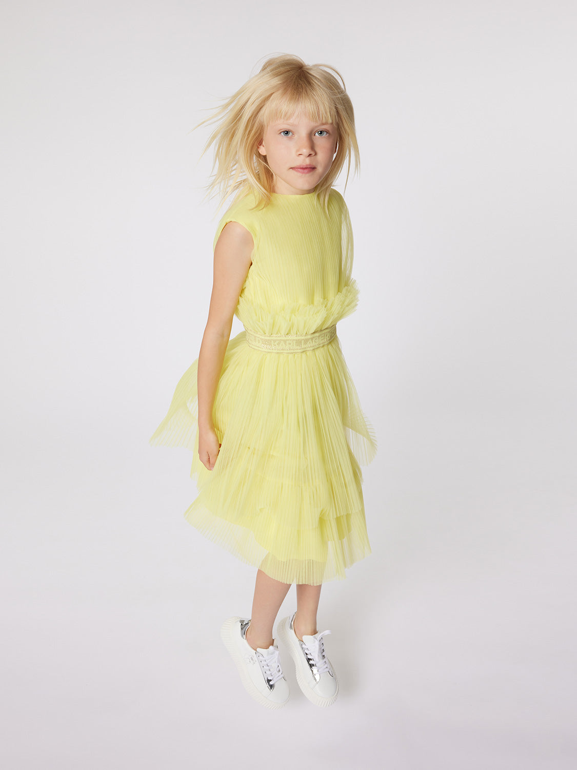 Karl Lagerfeld Kids dress Yellow in Yellow 6909724485-2.jpg | NICKIS.com