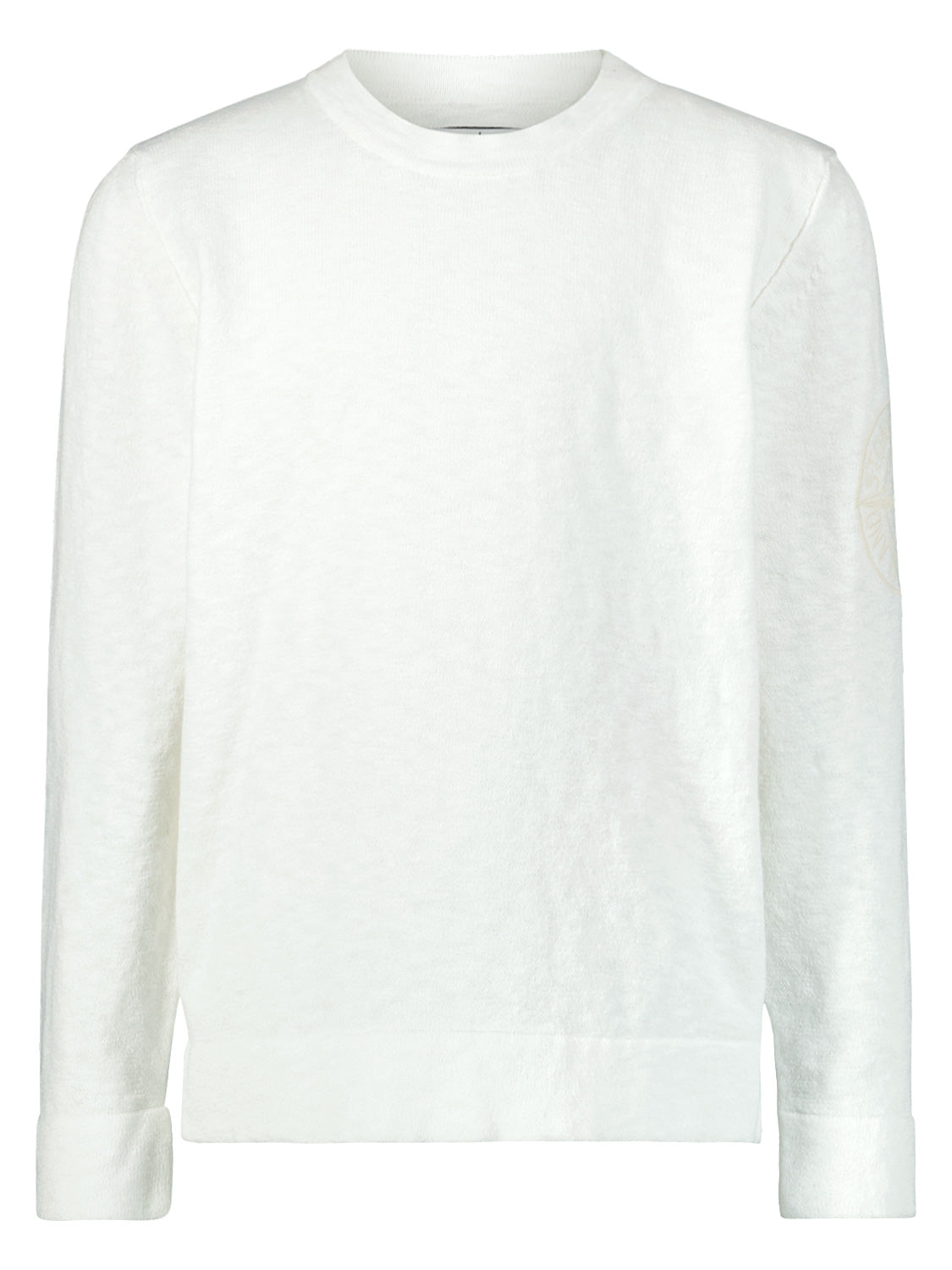 STONE ISLAND JUNIOR Kids Sweaters White in White 6909868902-1.jpg | NICKIS.com