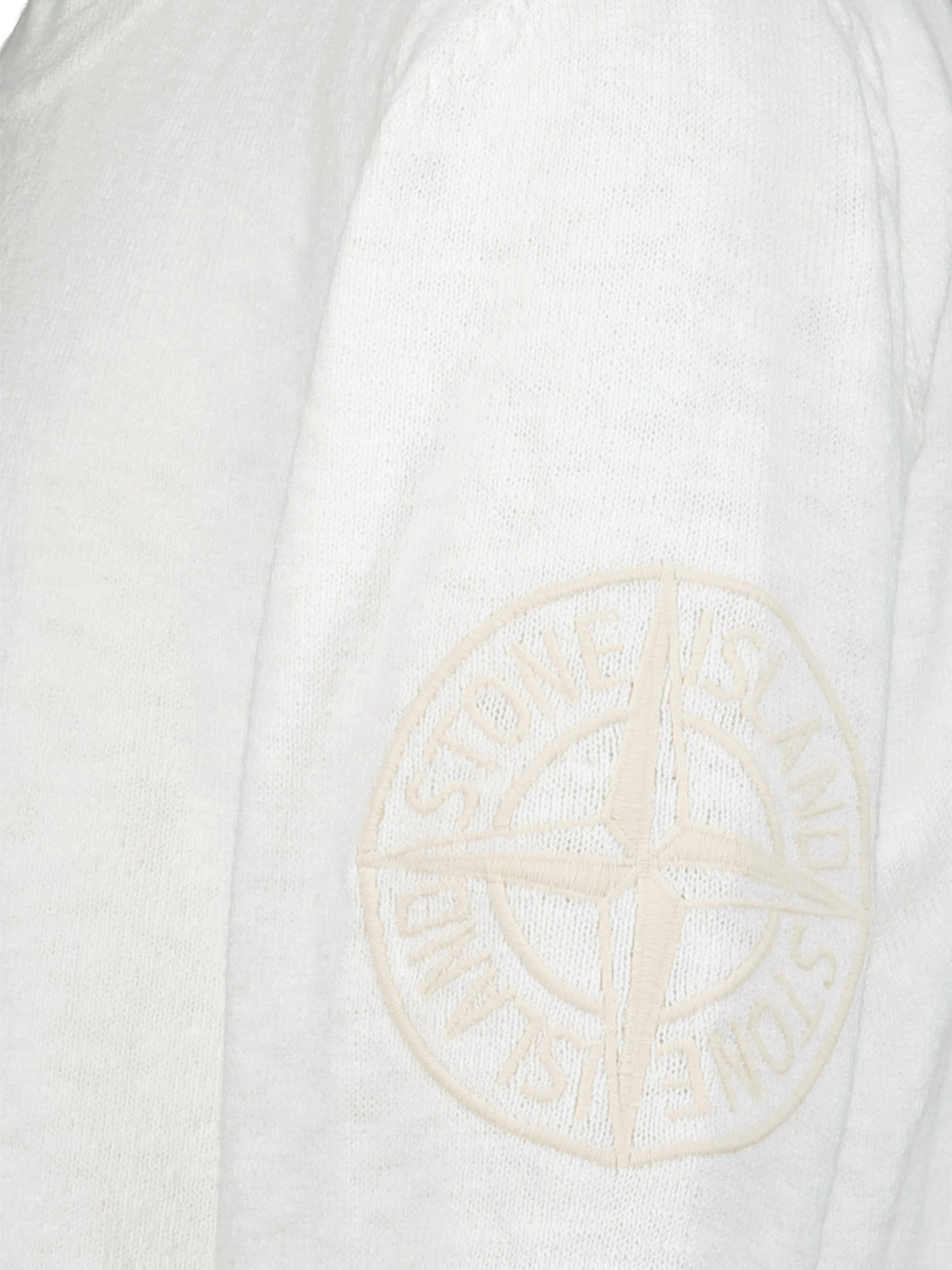 STONE ISLAND JUNIOR Kids Sweaters White in White 6909868902-6.jpg | NICKIS.com