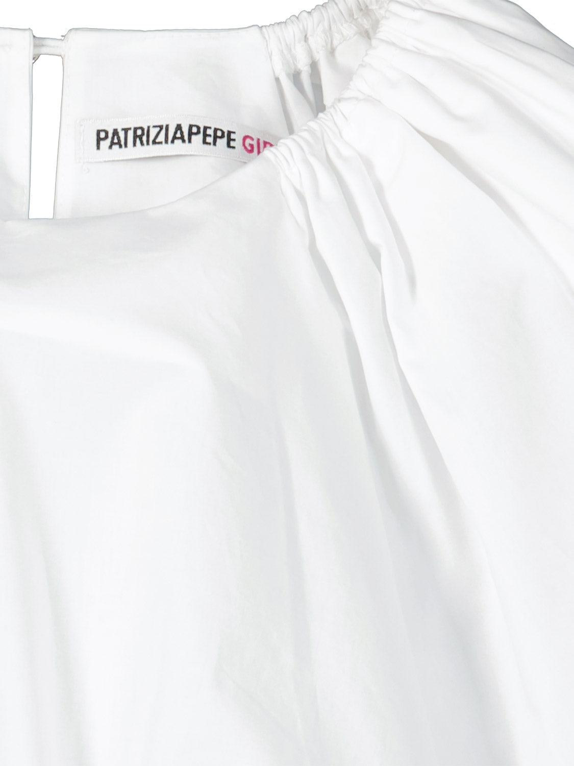 PATRIZIA PEPE GIRL Kids blouse White in White 6909948730-6.jpg | NICKIS.com