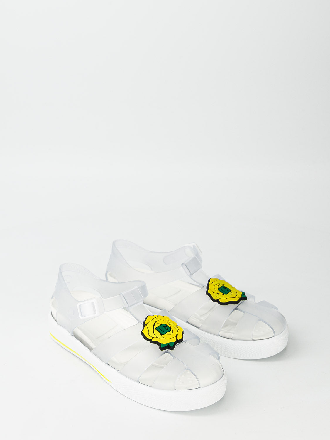 Dolce & Gabbana Kids sandals White in White 6909954929-5.jpg | NICKIS.com